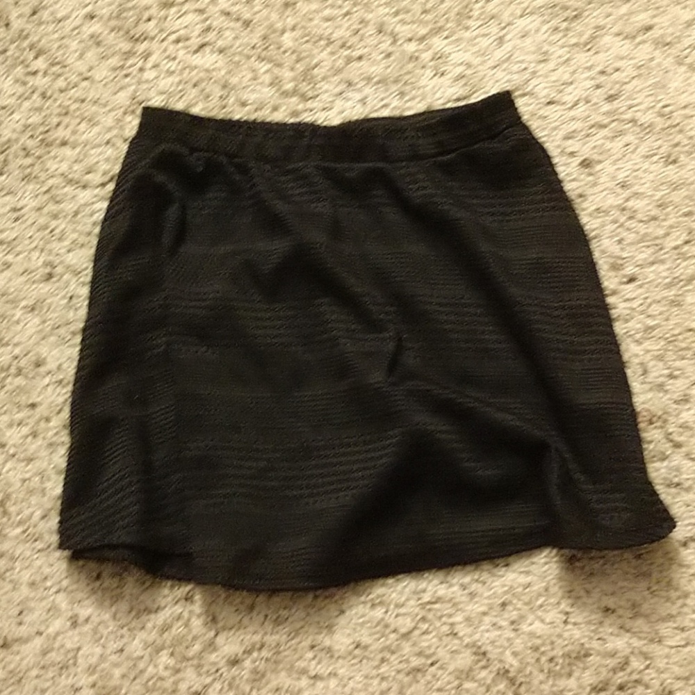Black skirt